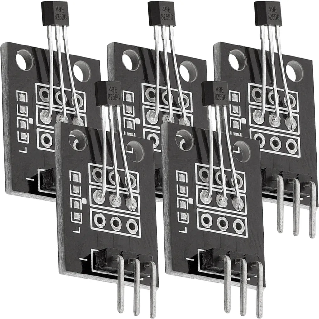 Capteur de Champ Magnétique Analogique KY-035 pour Arduino - 5 Pièces