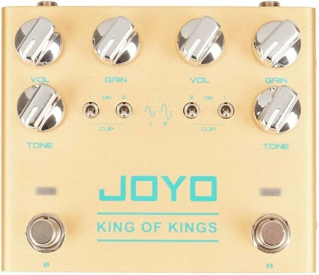 Pédale de saturation guitare Joyo R-20 King of Kings Overdrive analogique