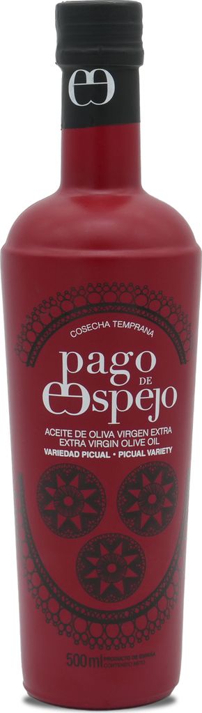 Pago de Espejo - Natives Olivenöl Extra Gourmet aus Spanien, Jaén - 500ml | EVOO Picual | Ausgezeichnetes Olivenöl der ersten Ernte