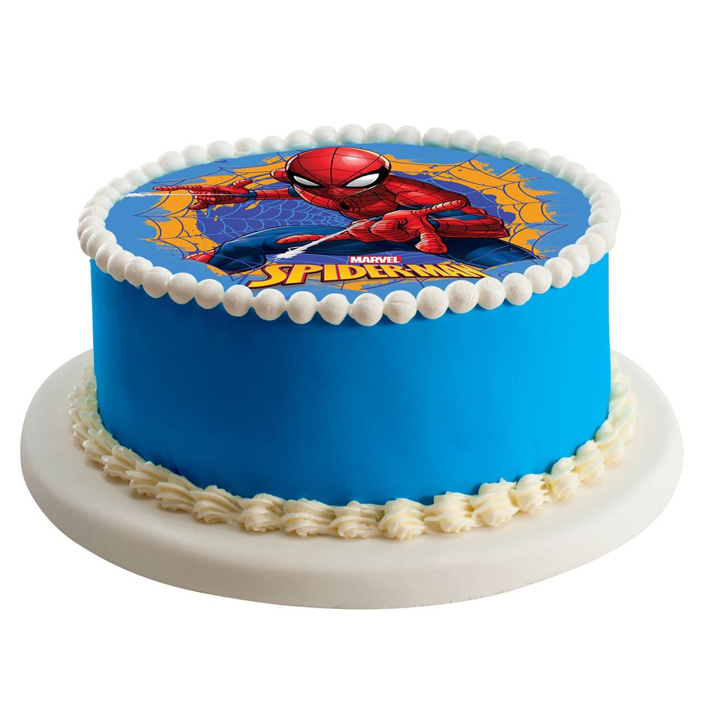 Dekora - Rundes essbares Papier - Spider-Man / zuckerfrei  Produktbild 2