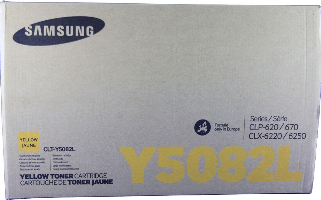 Samsung 5082L Tonerkartusche CLT-Y5082L/ELS, Gelb fr Produktbild 