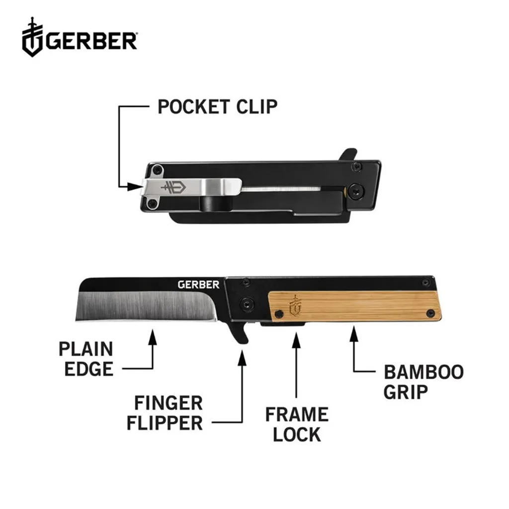 Couteau Gerber Quadrant 1050249 : la solution compacte pour vos coupes - 11