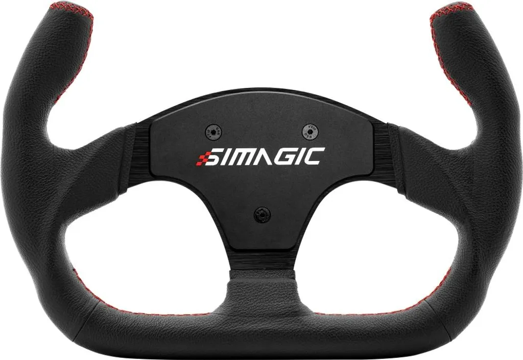 Volant Simagic P-325C en cuir avec jante de 325mm pour simracing