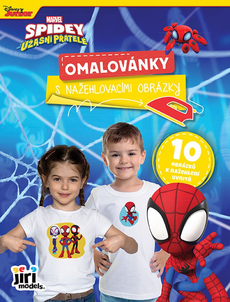 Malbuch mit Bügelbildern von SPIDEY