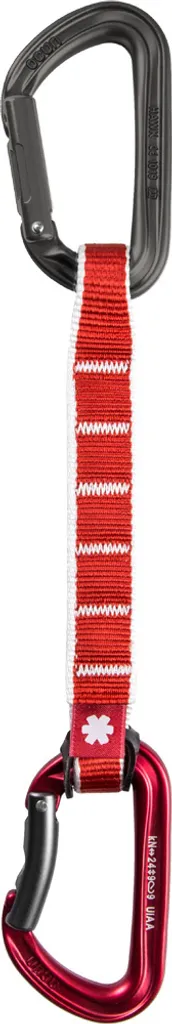 Rinvio Ocun Hawk QD Zoom PA 16cm Rosso - Sicurezza in Parete