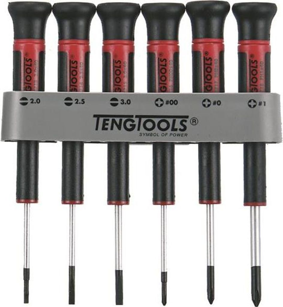 Teng Tools MDM706 Präzisionsschraubendreher, 6-teiliger Produktbild 