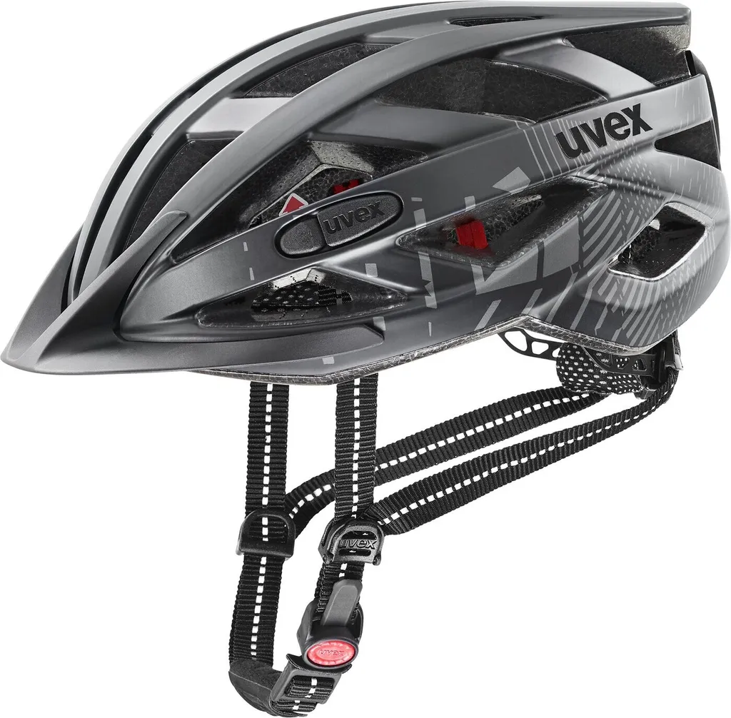 Casque Uvex City I-VO Noir Mat Finition Premium avec réglage 52-57cm