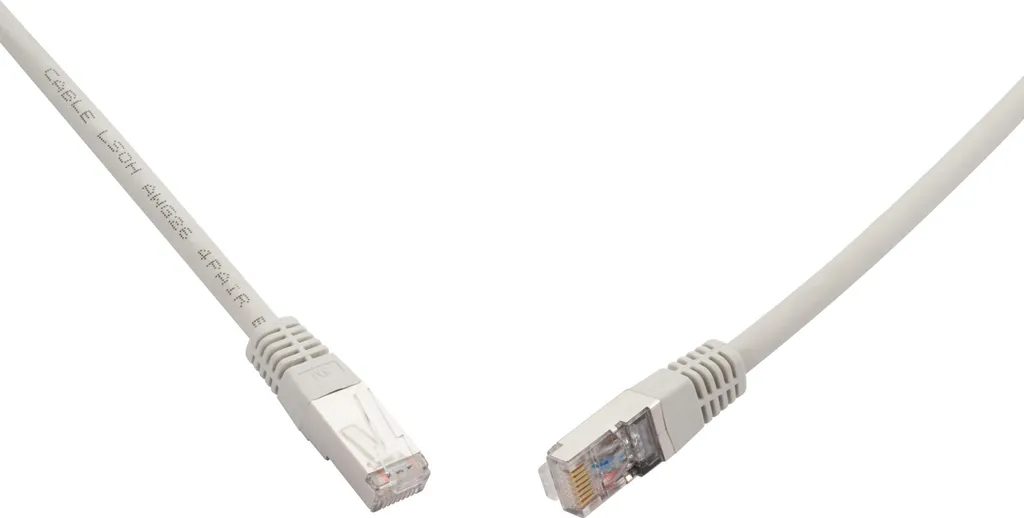 SOLARIX Cavo Rete 10G 3m Grigio CAT6A SFTP LSOH Anti-impiglio