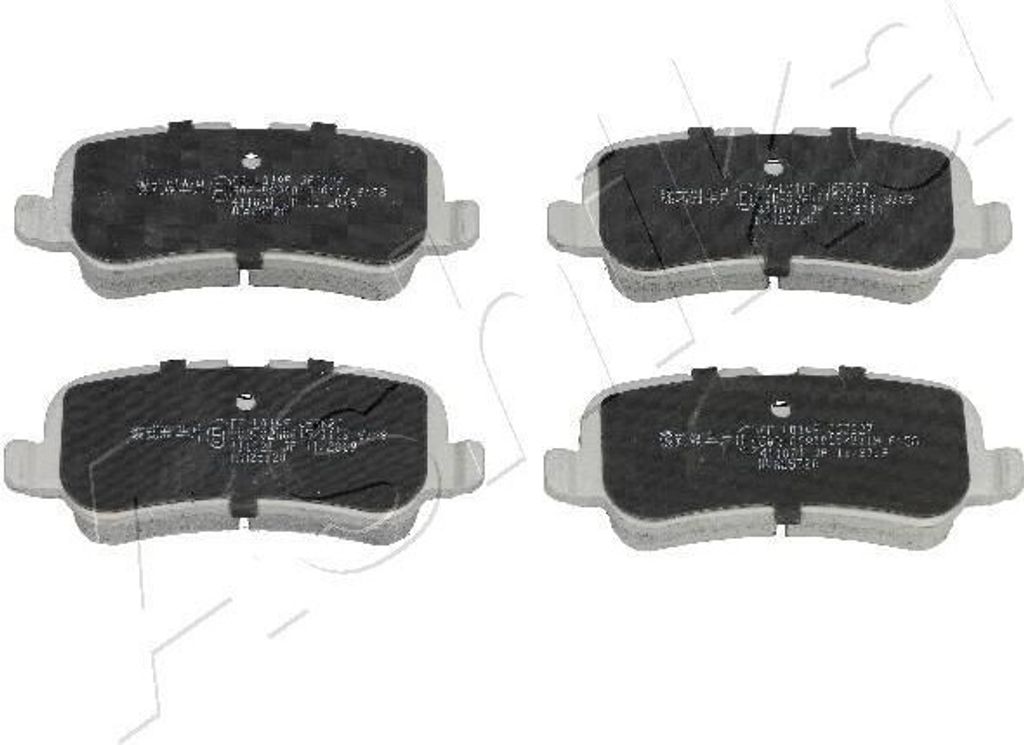 ASHIKA Bremsbeläge Satz Hinten für LAND ROVER Range Rover Sport (L320) 51-0L-L01