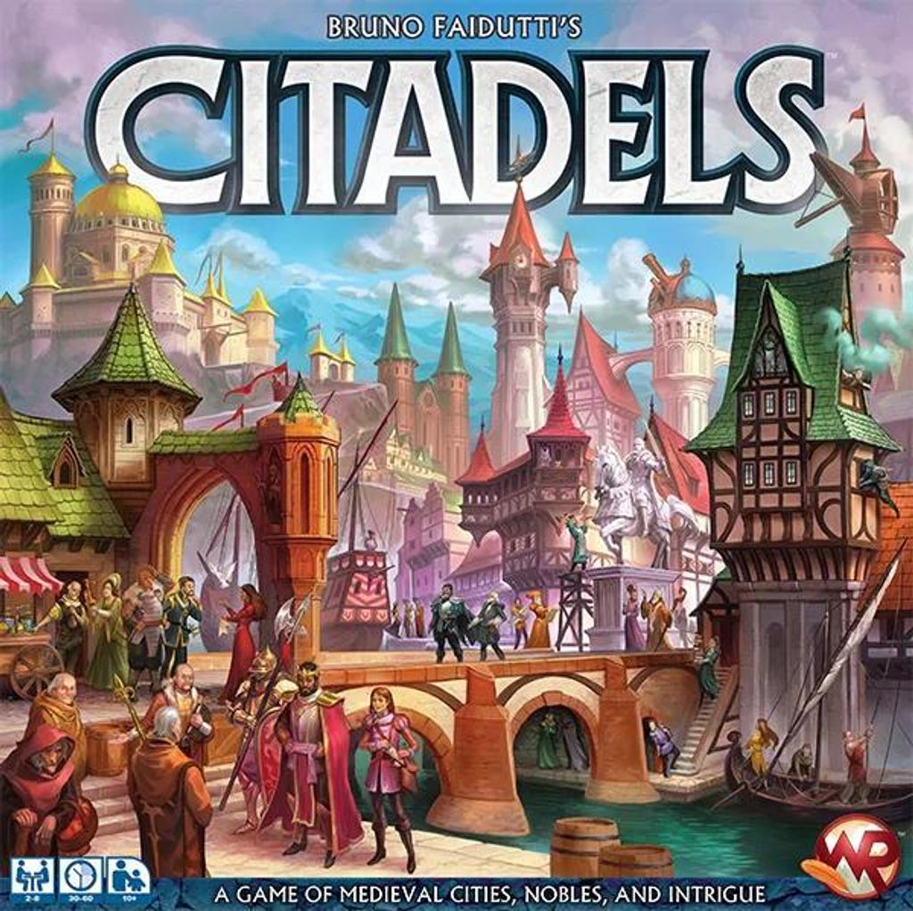 Asmodee Citadels Revised Edition, Karetní, 10 rok/roky, 30 Obrázek produktu 
