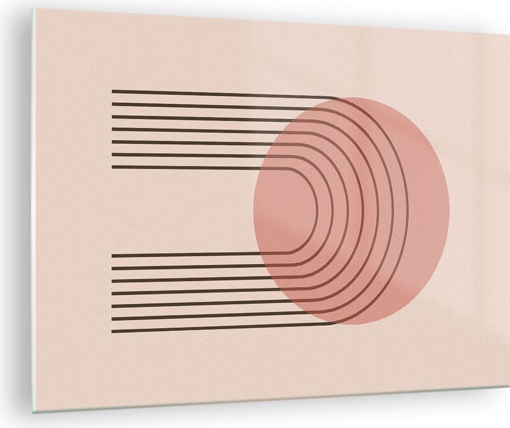 Bilder auf glas - Einteilig - Abstraktion Minimalismus Produktbild 