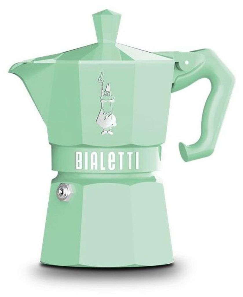 Bialetti Moka Exclusive, Mokka-Kanne, Grün, Aluminium, 3 Produktbild 