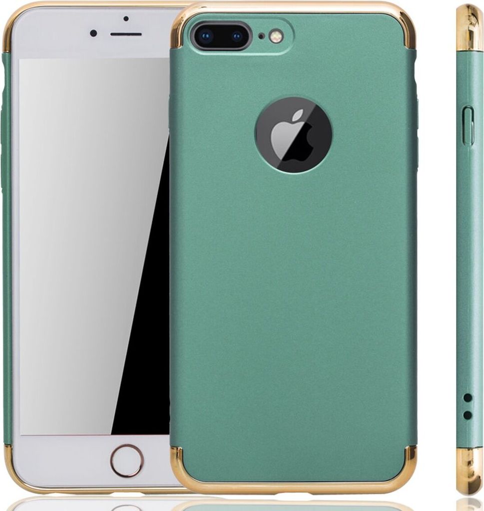 Apple iPhone 7 Plus Handy Hülle Schutz Case Bumper Hard Cover Grün