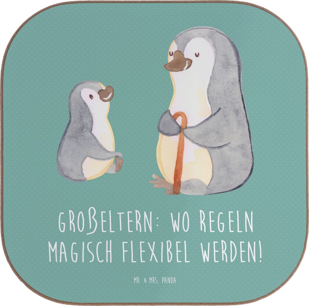 Mr. & Mrs. Panda Tassenuntersetzer Großeltern Magie - Produktbild 