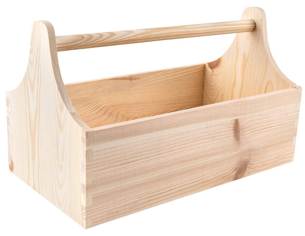 Creative Deco Houten Gereedschapskist met Handvat, Productafbeelding 