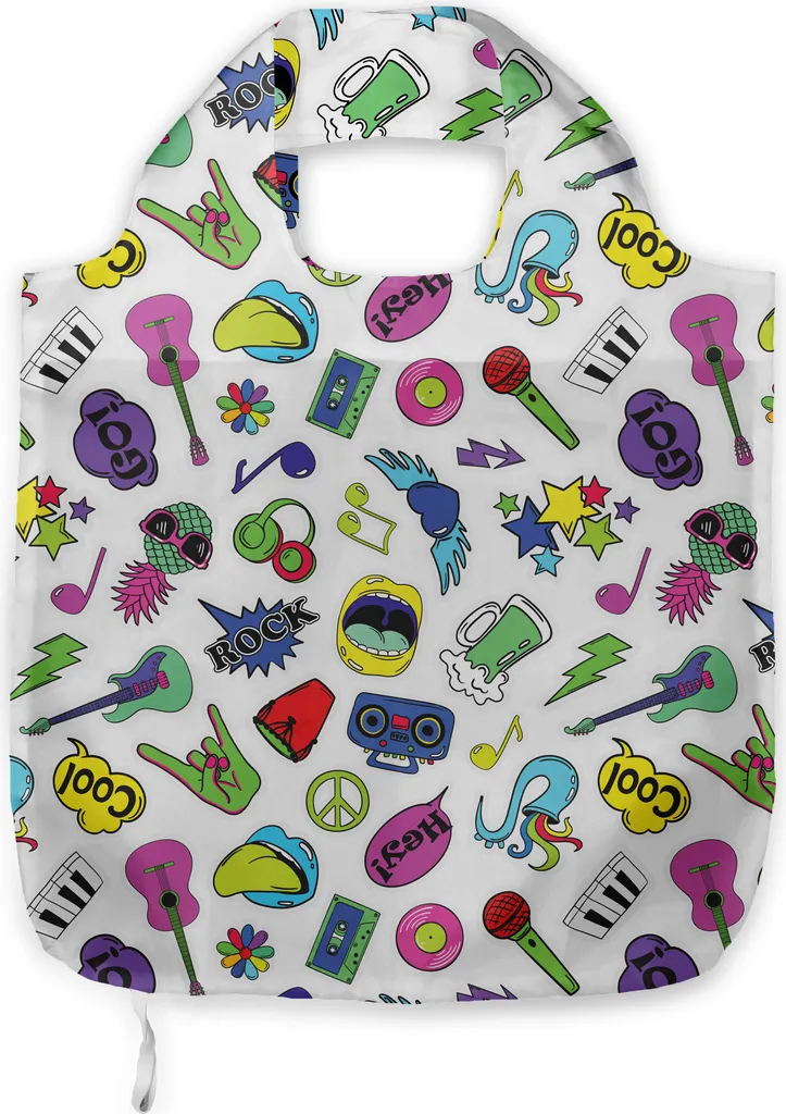 Recensione Borsa ABAKUHAUS Emoji Music - Tessuto Hi-Tech e Design