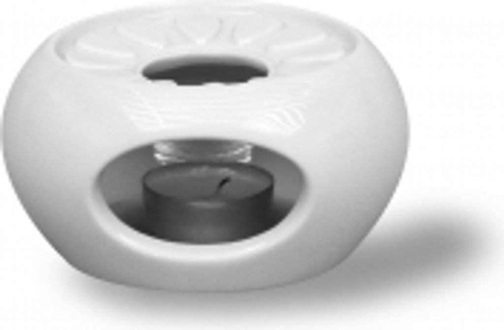 Thun 1794 Teekanne Stövchen, Saphyr, Porzellan, weiß, Thun