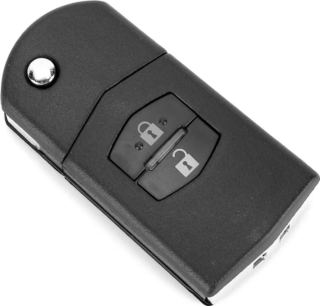 Guscio Ricambio Chiave Mazda | Flip Case 2 Tasti per Mazda 3 5 6