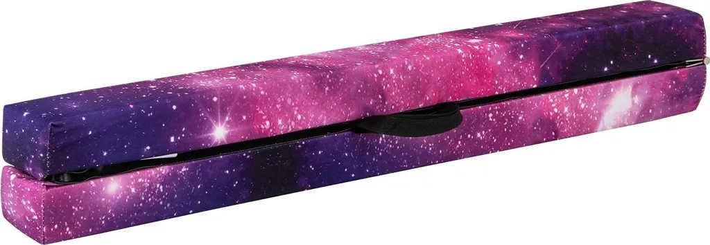 Poutre de gymnastique pliable 2,7m violette - Équipement sport enfant