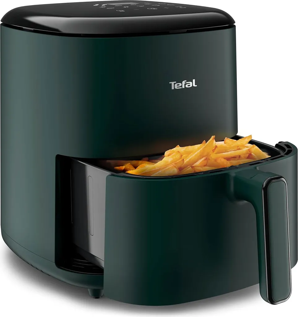 Friteuse sans huile Tefal 5L EY2453 - Air Fryer familial noir et robuste