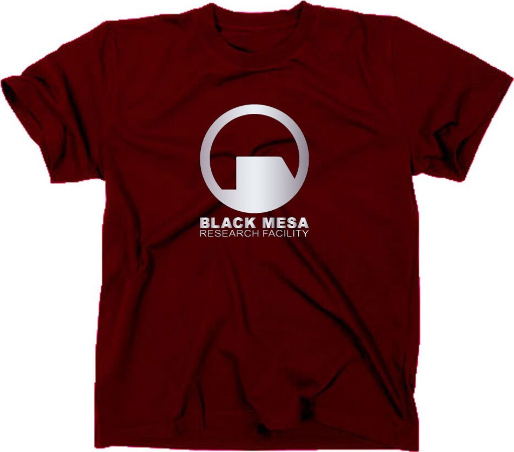 Styletex23 T-Shirt Black Mesa Research Facility HL, maroon, L