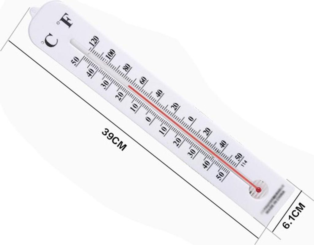Wandthermometer für Innen- und Außenbereich | Wetterfestes Wetterinstrument