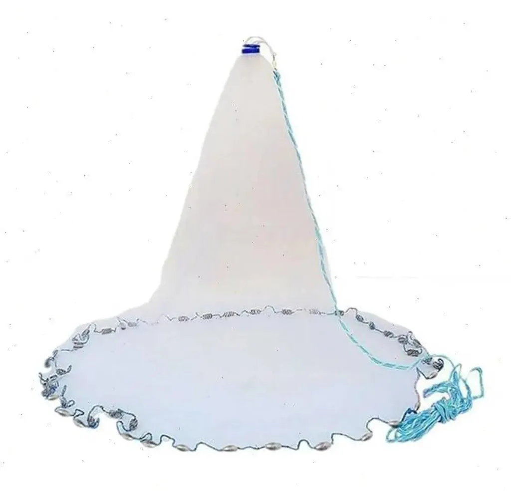 Filet de pêche pliable 3m : fini les nœuds avec le monofilament blanc
