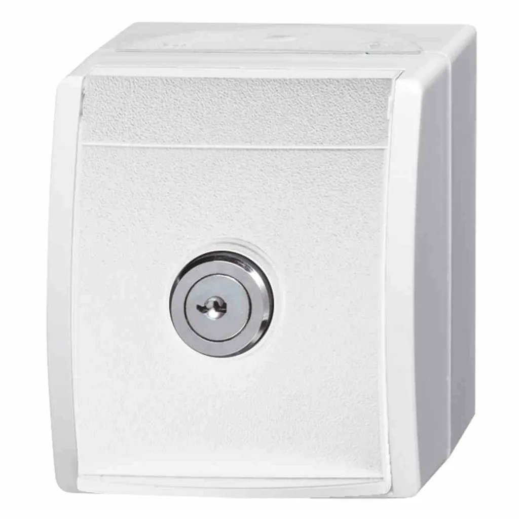 Prise Anti-Humidité Busch-Jaeger Ocean IP44 : Solution Sécurité Extérieur