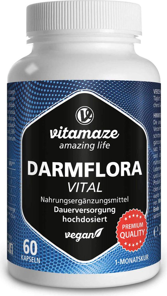 Črevná flóra Vital Vegan Capsules 60 kapsúl Obrázok produktu 