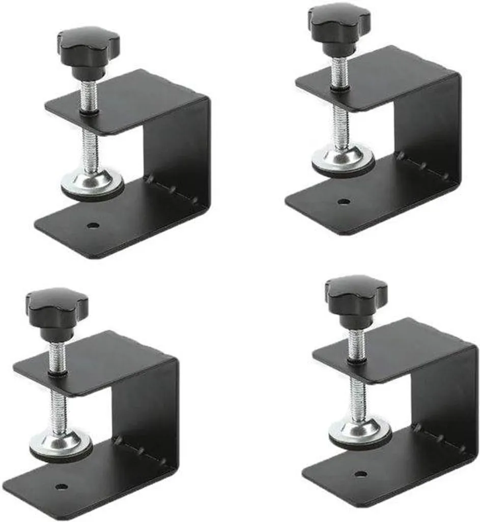 Colliers de fixation type C en inox pour travaux de plomberie maison - 4p