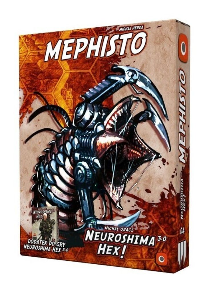 Neuroshima HEX 3.0 Mephisto – rozszerzenie do gry Zdjęcie produktu 