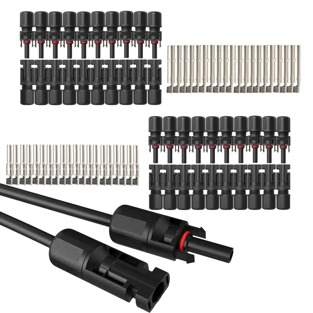 Solarstecker wasserdicht Stecker Photovoltaik Solarkabel Produktbild 