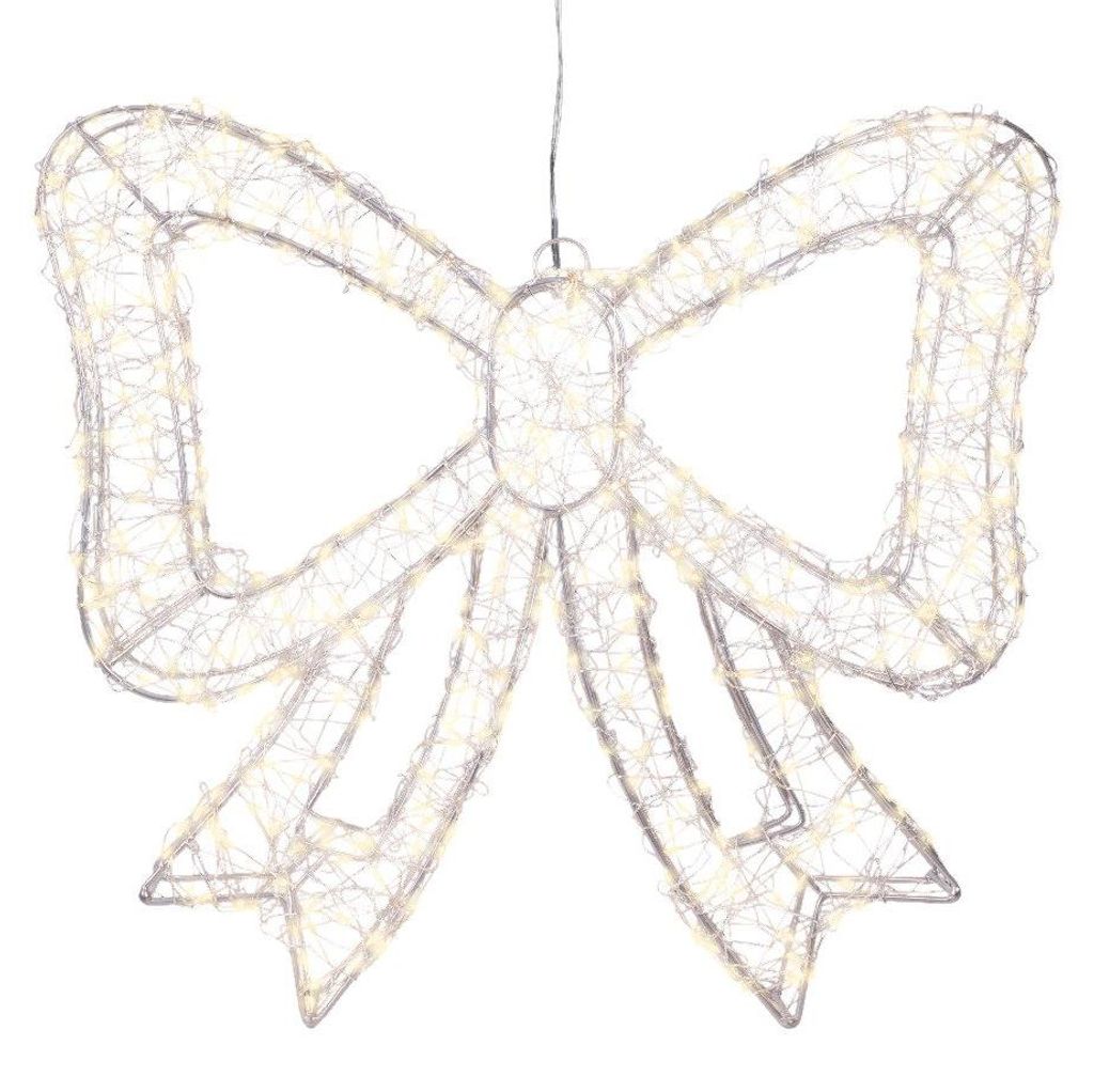 Warm wit 500 Micro-LED verlichte strik frame wit zilver 38 Productafbeelding 