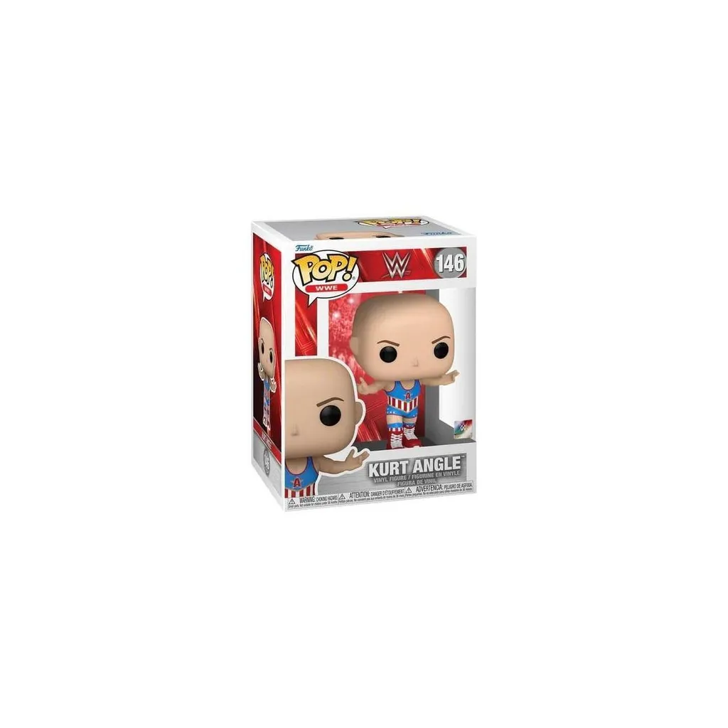 Funko Pop WWE Wrestling Kurt Angle 146 Figurine de Collection Officielle
