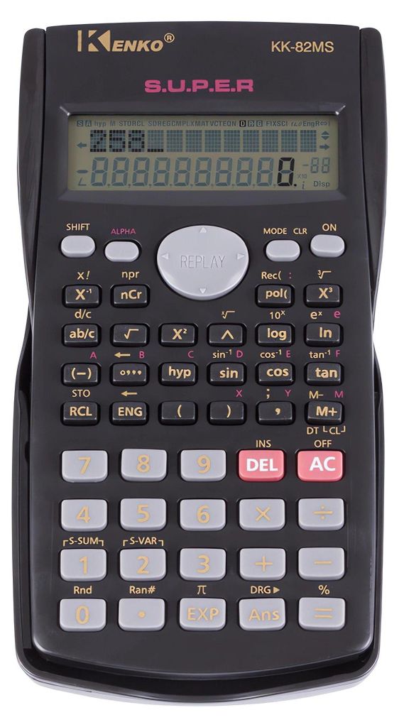 Verk 01053 Kalkulačka KK-82MS černá Obrázek produktu 