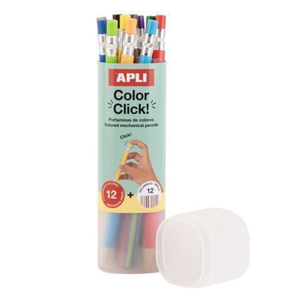 Mechanická pastelka "Color Click", 12 různých barev, sada, Obrázek produktu 