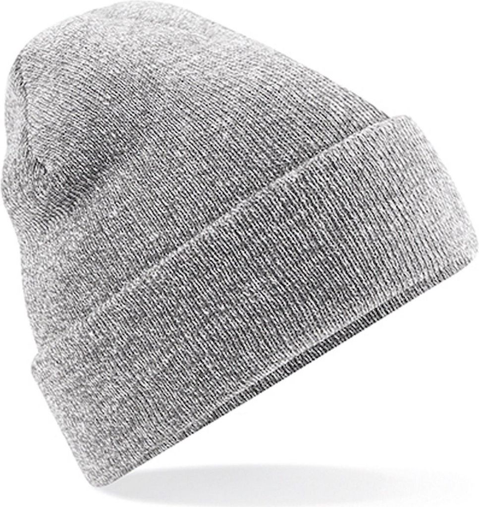 Beechfield 'Original Cuffed Beanie' Heather Grey Obrázek produktu 