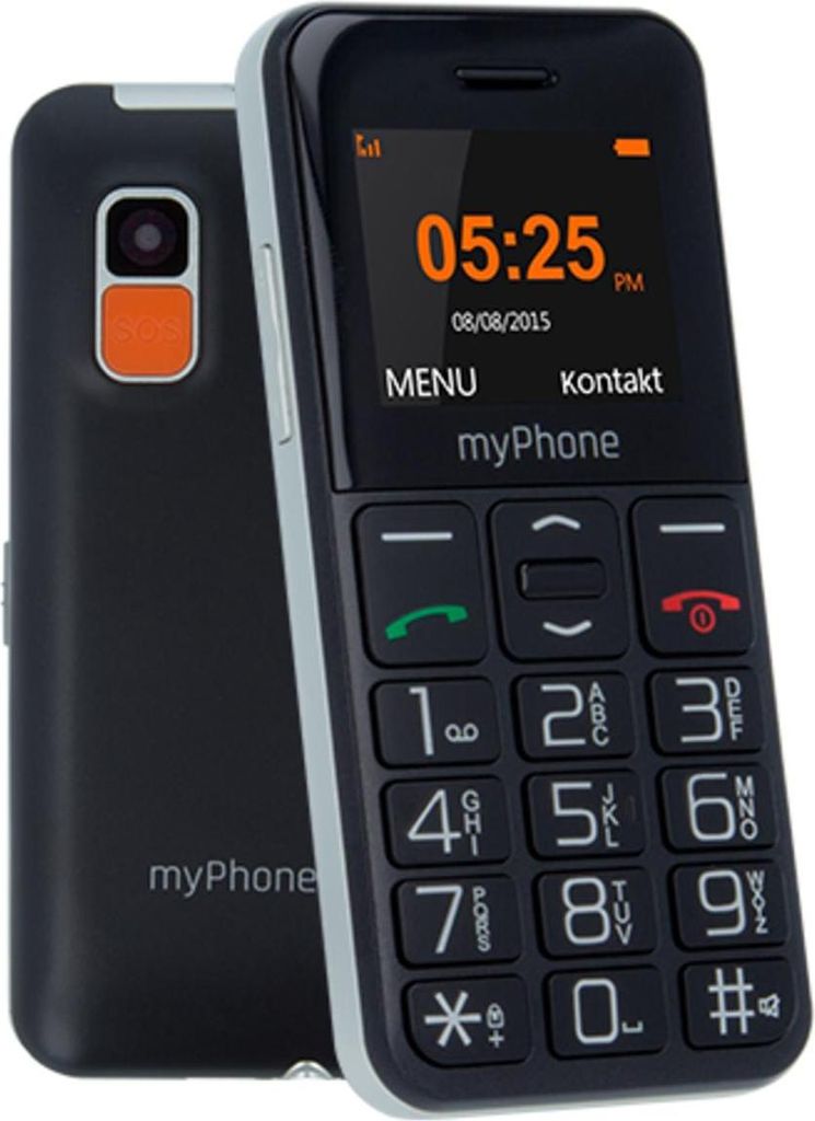 myPhone Halo Easy | Czarny | 1.77 " | TFT | 24 MB | 32 MB | Zdjęcie produktu 