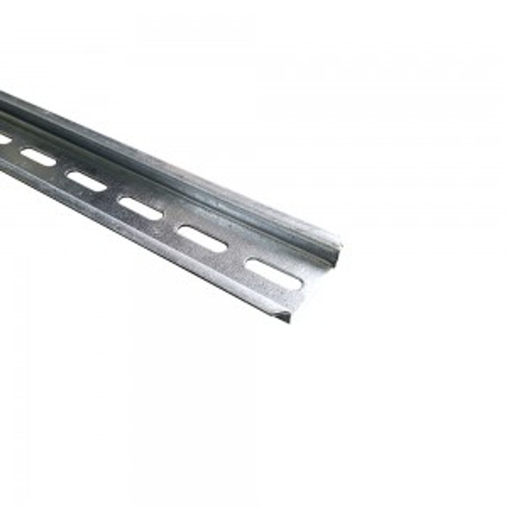 110cm lišta DIN TH35 perforovaná perforovaná pozinkovaná Obrázok produktu 