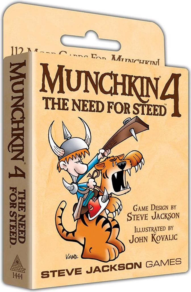 Munchkin 4: Potrzeba Rumaka - Rozszerzenie do gry karcianej Zdjęcie produktu 