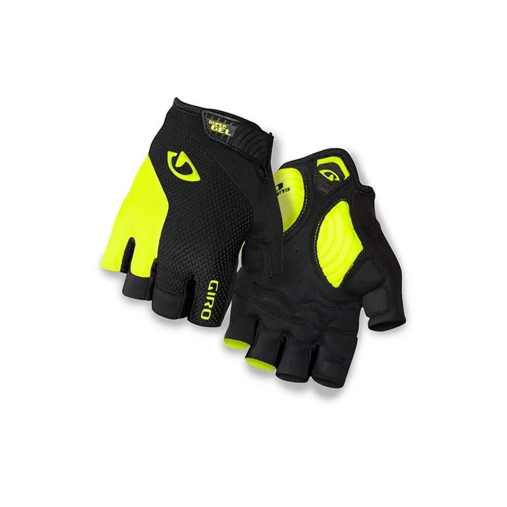 Gants Giro Strade Dure Anti-Vibrations pour Cyclisme Homme Noir L