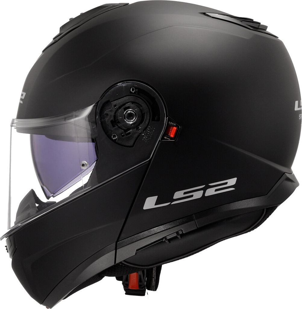 Klapphelm LS2 FF908 STROBE II, motorhelm, motor, zwart, Productafbeelding 