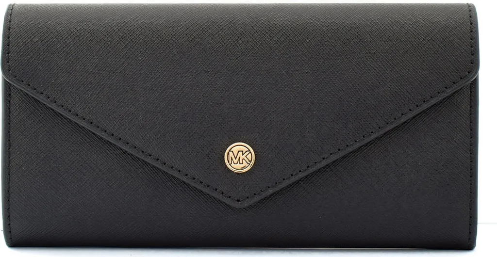 Portafoglio Donna Michael Kors 35F3GTVE7L-BLACK | Jet Set Style