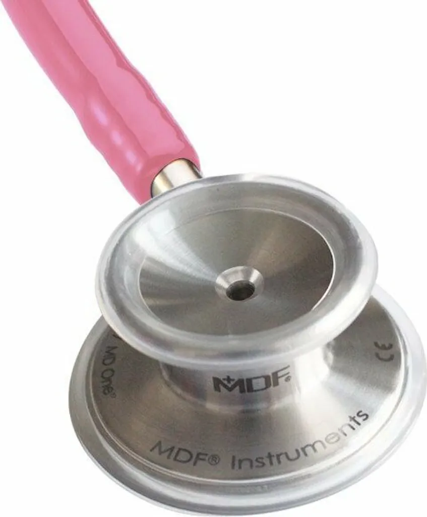 Stéthoscope médical double tête MDF 777 rose - Diagnostic haute précision - 2