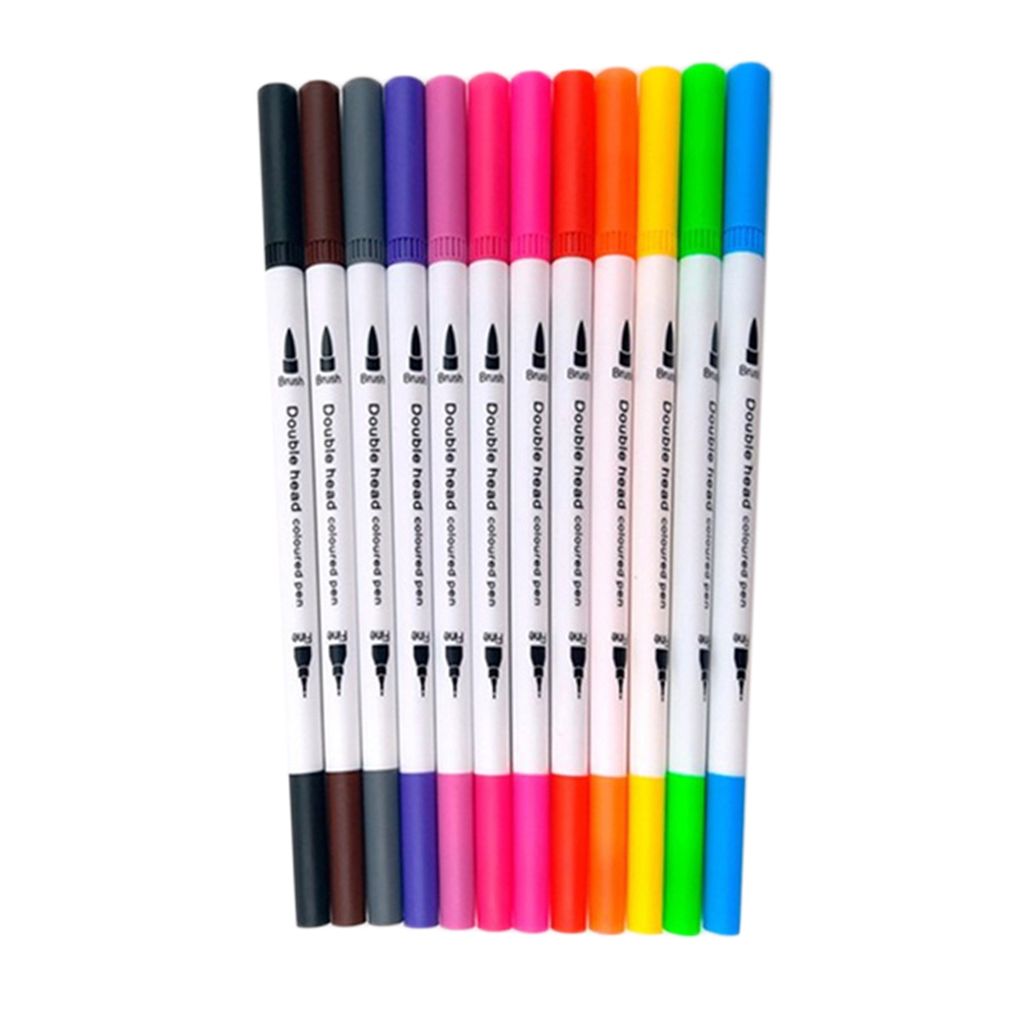 8 Farben Acrylfarbe Marker Pen Paint Pen Art Marker Set für Papier Glas,