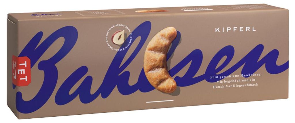 Bahlsen Kipferl o delikatnym smaku waniliowym z cukrem Zdjęcie produktu 