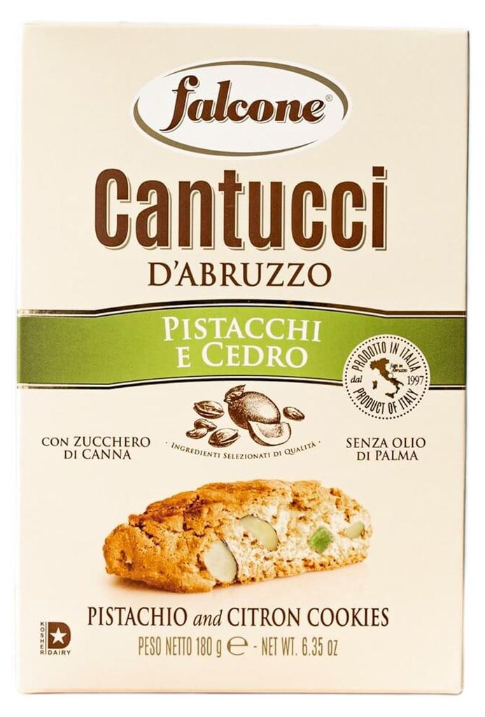 Cantucci mit Pistazien und Zitrone, 180 g Produktbild 