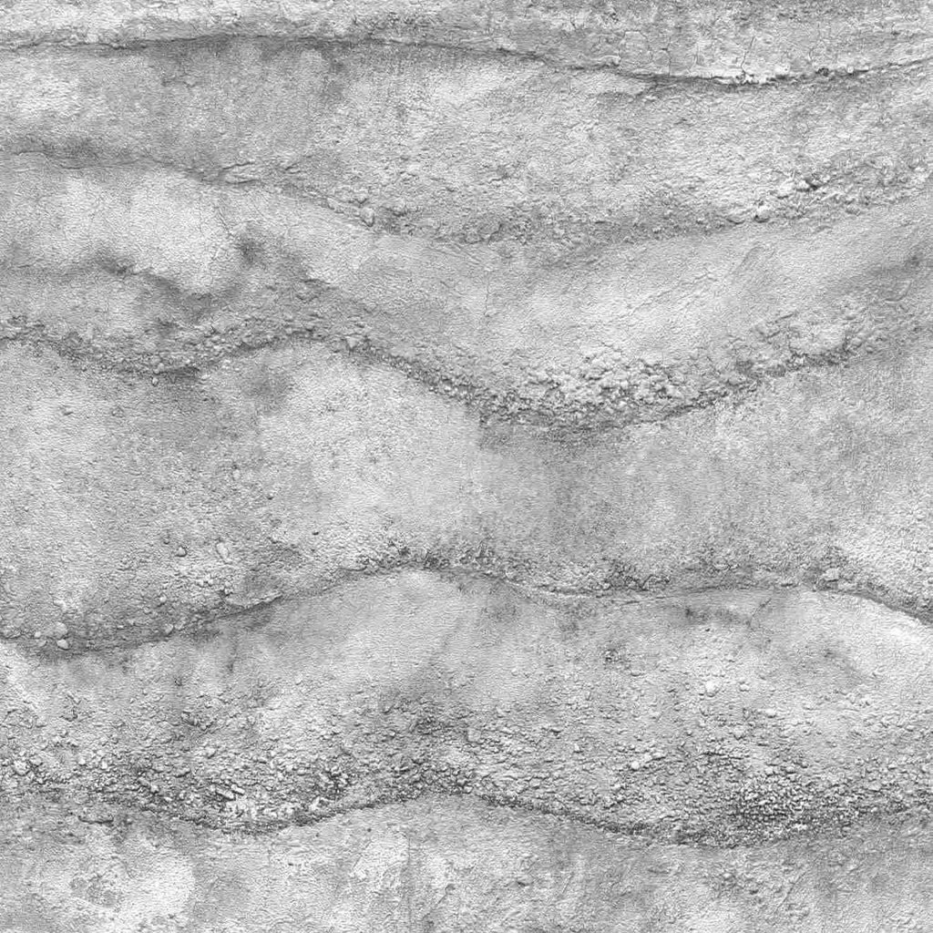 Strukturtapete 10299-47 Vliestapete Stein Beton 0.53 x 10.05 m Erismann Focus Grau