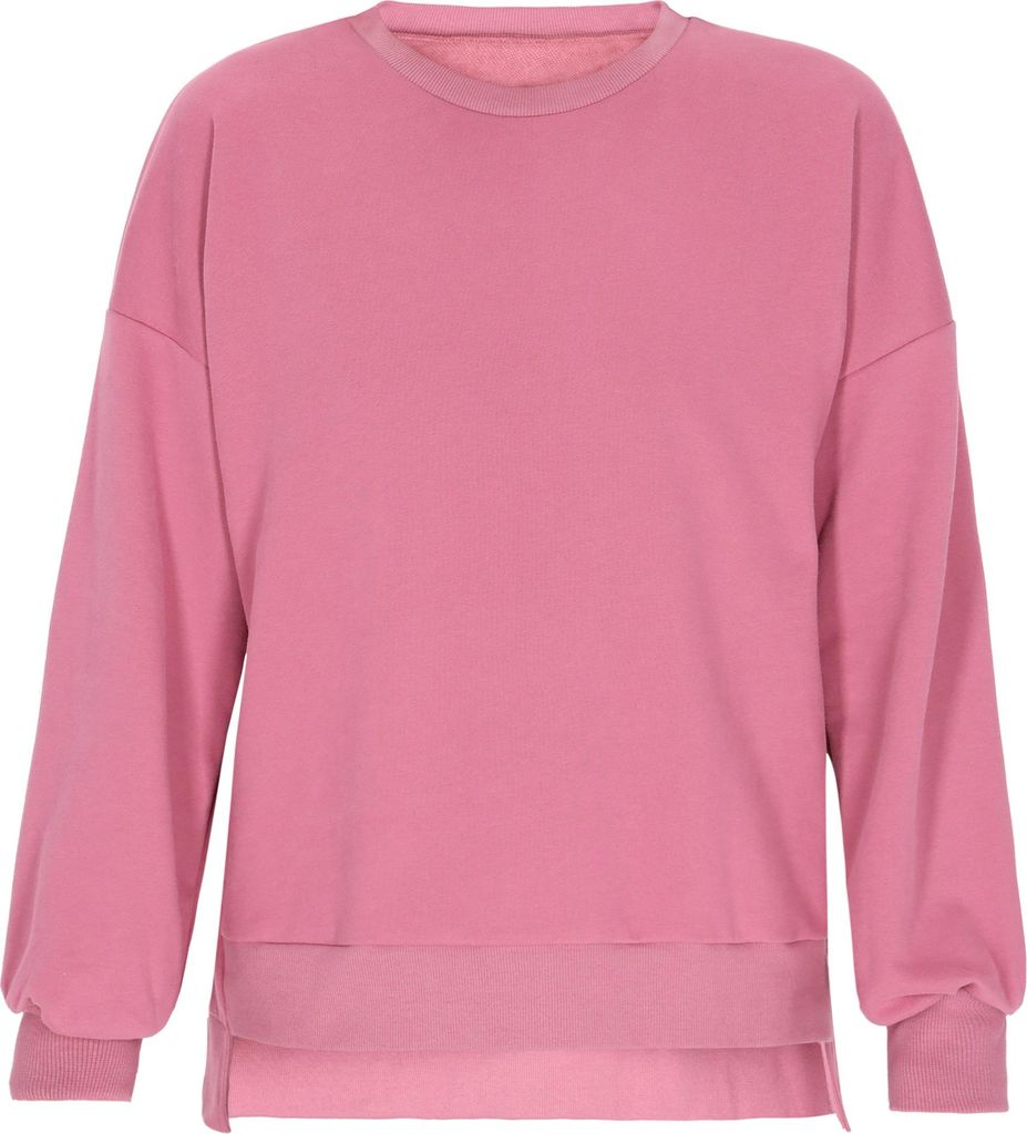 ebeeza damen sweatshirt - dark pink, XL