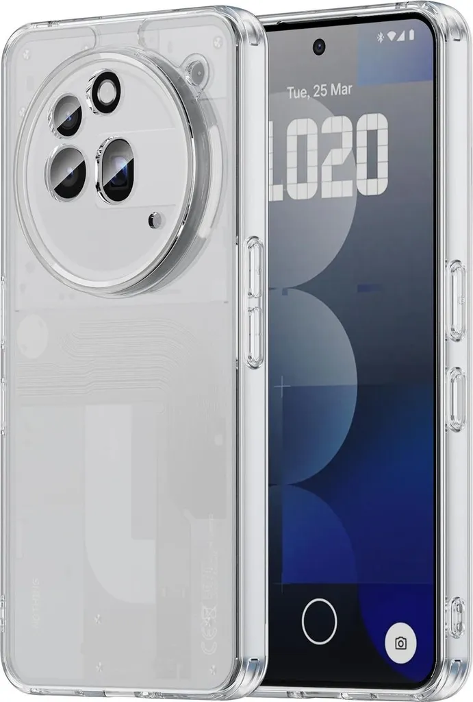 Cover Antiurto Phonesta HybridAir Nothing Phone (3a) Pro - Trasparente